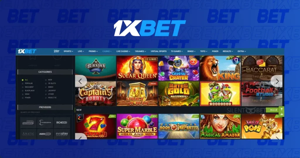 Slot di 1xBet Indonesia